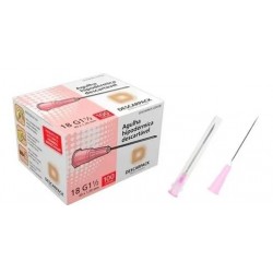 UNID AGULHA 40X1,20 ROSA /1 - DESCARPACK