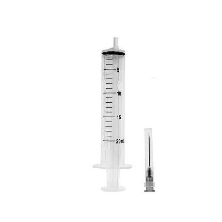 UNID SERINGA 20ML C/AG LS /250 - SR