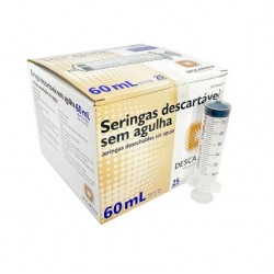 UNID SERINGA 60ML S/AG LS - DESCARPACK