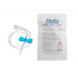 UNID SCALP 23G POLYBAG LL C/100 - MEDIX