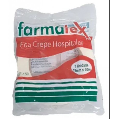 FITA ADESIVA HOSPITALAR 19X50 - FARMATEX
