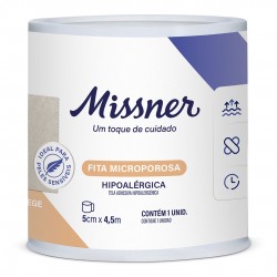 FITA MICROPORE BEGE 5CMX4,5M /9- MISSNER