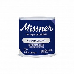 FITA ESPARADRAPO BRANCO 2,5X0,9M /20- MISSNER