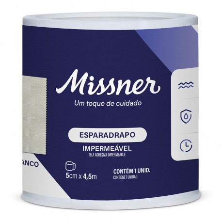 FITA ESPARADRAPO BRANCO 5,0X4,5CM /9- MISSNER