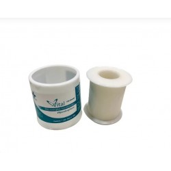 FITA MICROPORE BRANCO 5CMX10M - VITAL