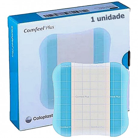 UNID CURATIVO HIDROCOLOIDE TRANSPARENTE 10X10CM - COMFEEL PLUS
