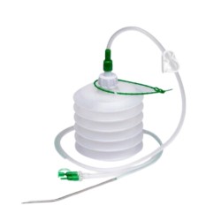 DRENO DE SUCCAO SANFONADO 3,2 MM - 2 VIAS / 10FR - VITALSUC