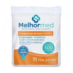 Gaze 11F 7,5 X 7,5 PC/10 - MELHORMED