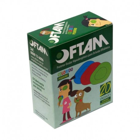 Protetor Ocular Pequeño Colorido - OFTAM