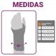 OR90B - ORT P/ PUNHO C/ TALA 3 TIRAS ESQUERDA P - HIDROLIGHT