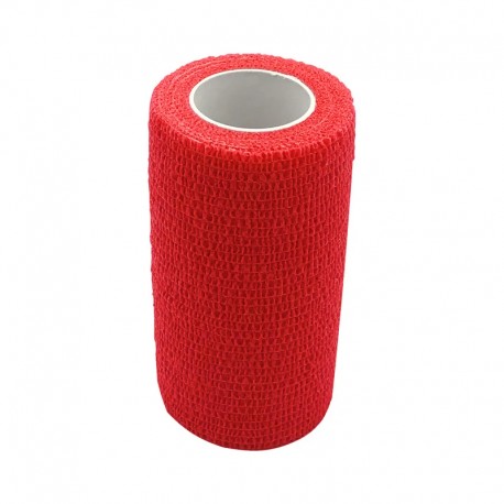 Atadura Vetrap 10Cm X 4,5M Vermelho - LA VET