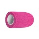 Atadura Vetrap 5Cm X 4,5M Rosa C/ Patas - LA VET
