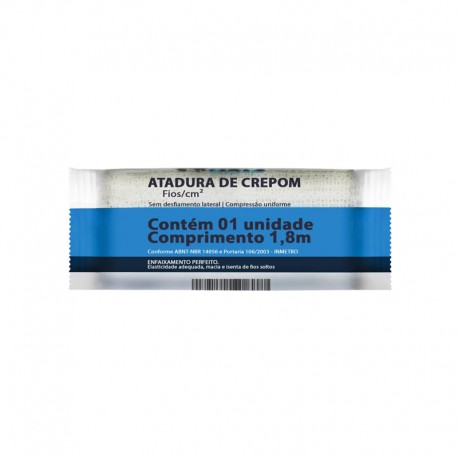 Unid Atadura Crepom 13F 06CM X 1,8M - NEVE
