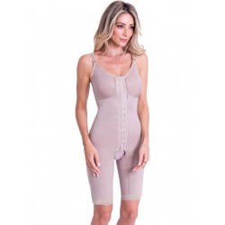 1601 - MODELADOR SHORT ACINT C/ ALCA FECHO FRONTAL BEGE PP - BIOBELA