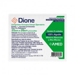 CAMPO OPERATORIO 2X 28CM C/RX PC/0 - DIONE