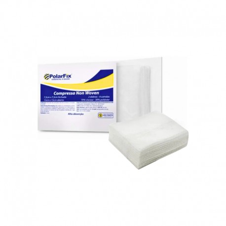 Gaze 9F 7,5 X 7,5 Nao Esteril Pc/500 - POLAR FIX
