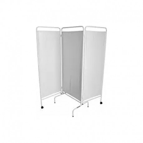 Biombo Triplo Pintura Epoxi S-0100-O Faces Em Plastico - SALUTEM