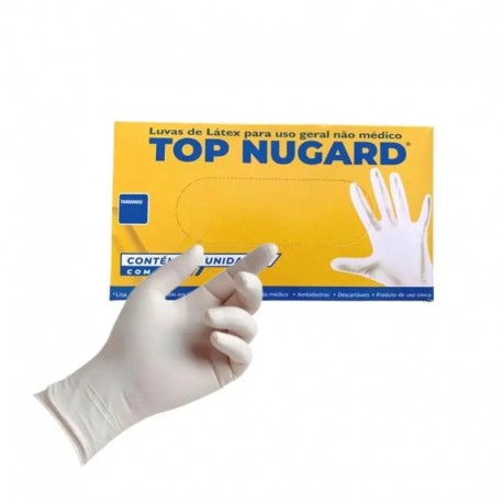 Luva Uso Geral Latex S/Po M - NUGARD