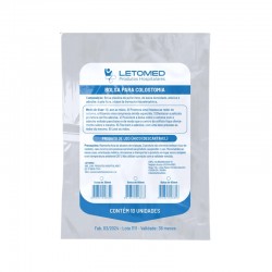 Bolsa Colostomia 30Mm Descartavel Pc/10 - LETOMED