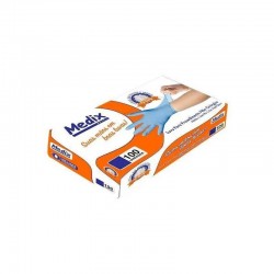 Luva Cirur Par Latex Est S/Po 8, - MEDIX