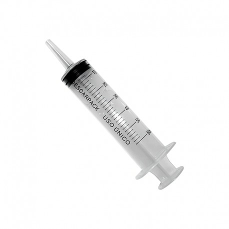 Unid Seringa 60ML S/Ag Bico Cateter - KDL