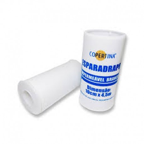 Fita Esparadrapo Branco 10Cm X 4,5M - COPERTINA
