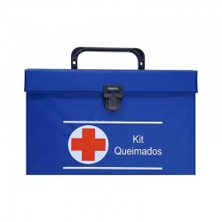 Kit Maleta Primeiros Socorros Equipado 16,3 X 24,2 X 12,8Cm M - RESGATEX