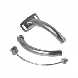 Canula Traqueostomia Metal Longa N.4 - FRADEL