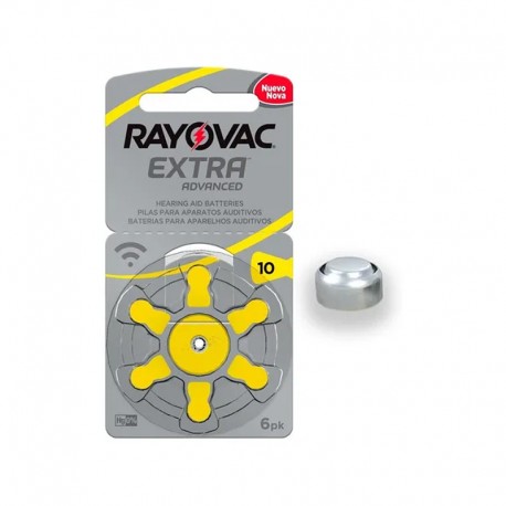 Pilha Aparelho Auditivo Size 10 - RAYOVAC
