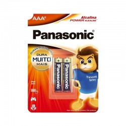 Pilha Aaa2 Alcalina Power Alkaline C/2 - PANASONIC