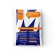 AVENTAL CIR EST 43G SMS AZUL CLARO XG + TOALHA IMP - MEDIX