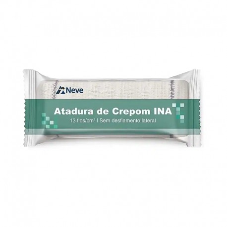 Unid Atadura Crepom 13F 10Cm X 1,8M - NEVE