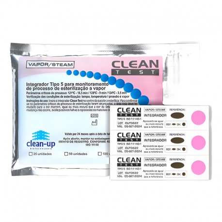 Integrador quimico classe 5 pc/250 - Clean test