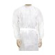 Avental branco 20g manga longa slim pc/10 - MDE
