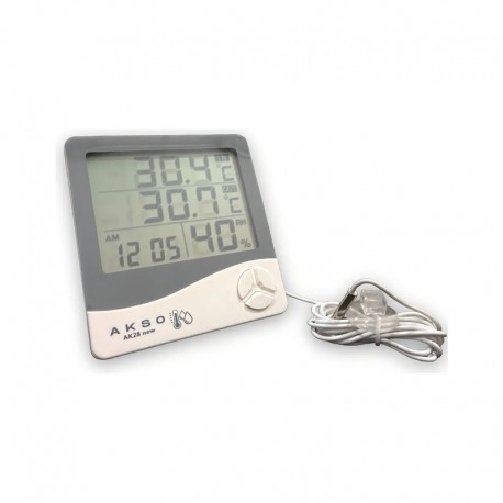 Termometro Termohigrometro Digital Ak28 New - AKSO