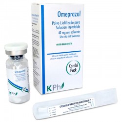 UNID OMEPRAZOL SODICO 40MG PO + DILUENTE 10ML IV - UNIAO QUIMICA