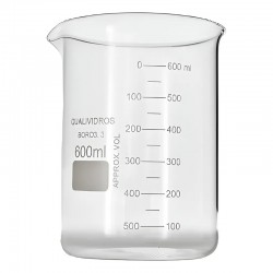 COPO BECKER FORMA BAIXA GRADUADO GRIFFIN 600ML - PLENA-LAB