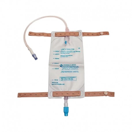 COLETOR URINA DE PERNA EST 500ML C/EXT - TAYLOR