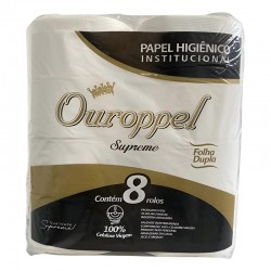 PAPEL HIGIENICO 200M PC/8 ROLOS - RIGOPEL