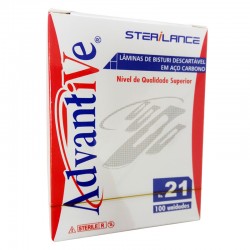 Unid Lamina Bisturi N.21 - Advantive