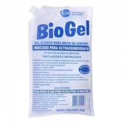 GEL P/ ULTRASSOM /ECG 5KG (BOLSA) - BIOGEL