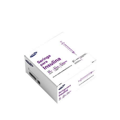 UNID SERINGA INSULINA 0,5ML C/AG FIXA 31G X 0,2- CEPALAB