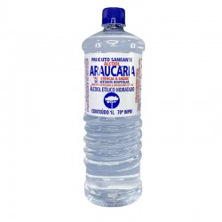 ALCOOL 70% 1L DESINFETANTE HOSPITALAR / SUPERFICIES - ARAUCARIA