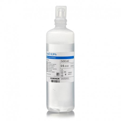 Soro Fisiologico 0,9% 500Ml Frasco - Braun