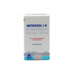 Metronidazol 500Mg 100Ml Frasco - Farmace