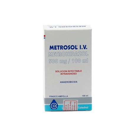 Metronidazol 500Mg 100Ml Frasco - Farmace