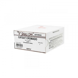 CATGUT CROMADO 1 C/AG 3.5 C/24 - SHALON