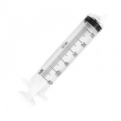 Seringa 60Ml S/Ag Luer Slip C/20 - Sr