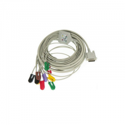 Cabo Paciente 10 Vias Compativel C/ Eletrocardiografo Cardiocare 2000 - EPEX