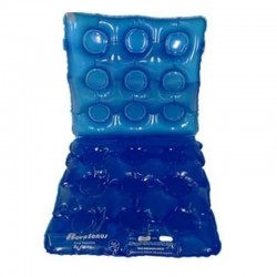 ALMOFADA GEL CX/ OVO QUADRADA C/ ENCOSTO - AQUASONUS